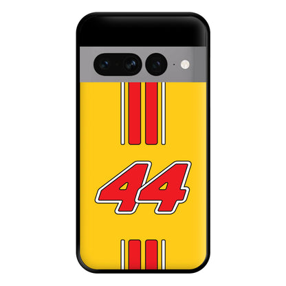 Retro Yellow And Red Hamilton Phone Case for Google Pixel 7 Pro