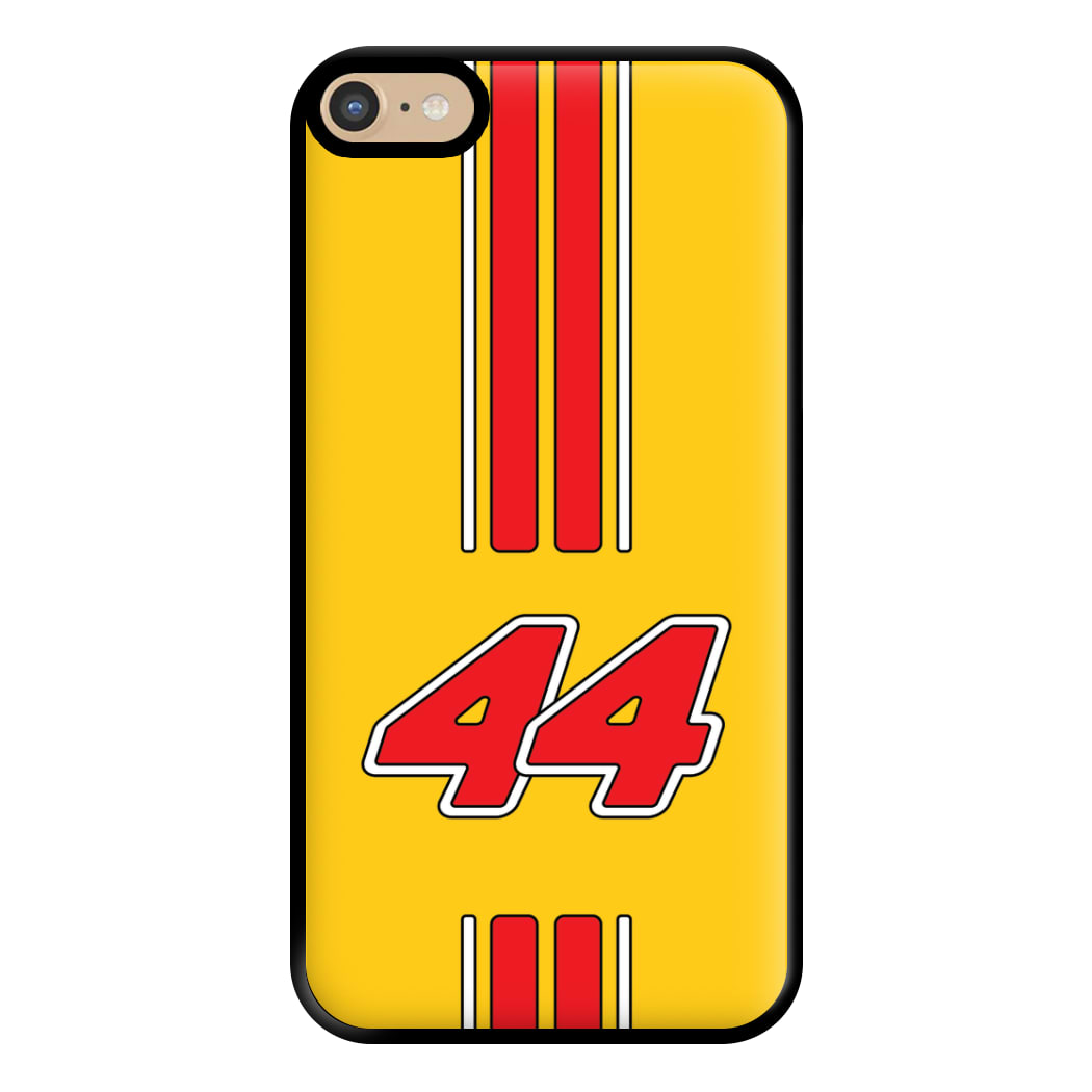 Retro Yellow And Red Hamilton Phone Case for iPhone 6 Plus / 7 Plus / 8 Plus