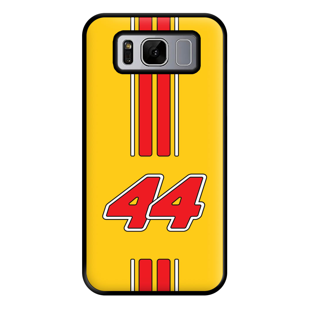 Retro Yellow And Red Hamilton Phone Case for Galaxy S8 Plus