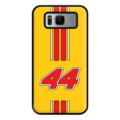 Retro Yellow And Red Hamilton Phone Case for Galaxy S8 Plus