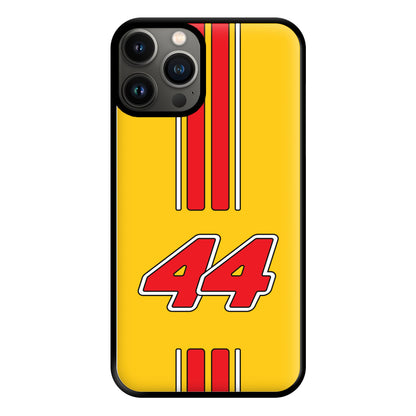 Retro Yellow And Red Hamilton Phone Case for iPhone 11 Pro Max