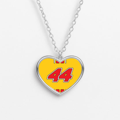Retro Yellow And Red Hamilton Necklace