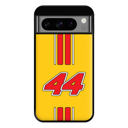Retro Yellow And Red Hamilton Phone Case for Google Pixel 8 Pro