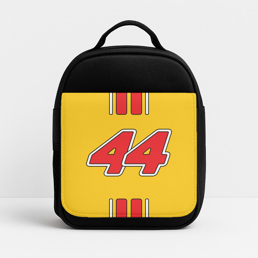 Retro Yellow And Red Hamilton Lunchbox
