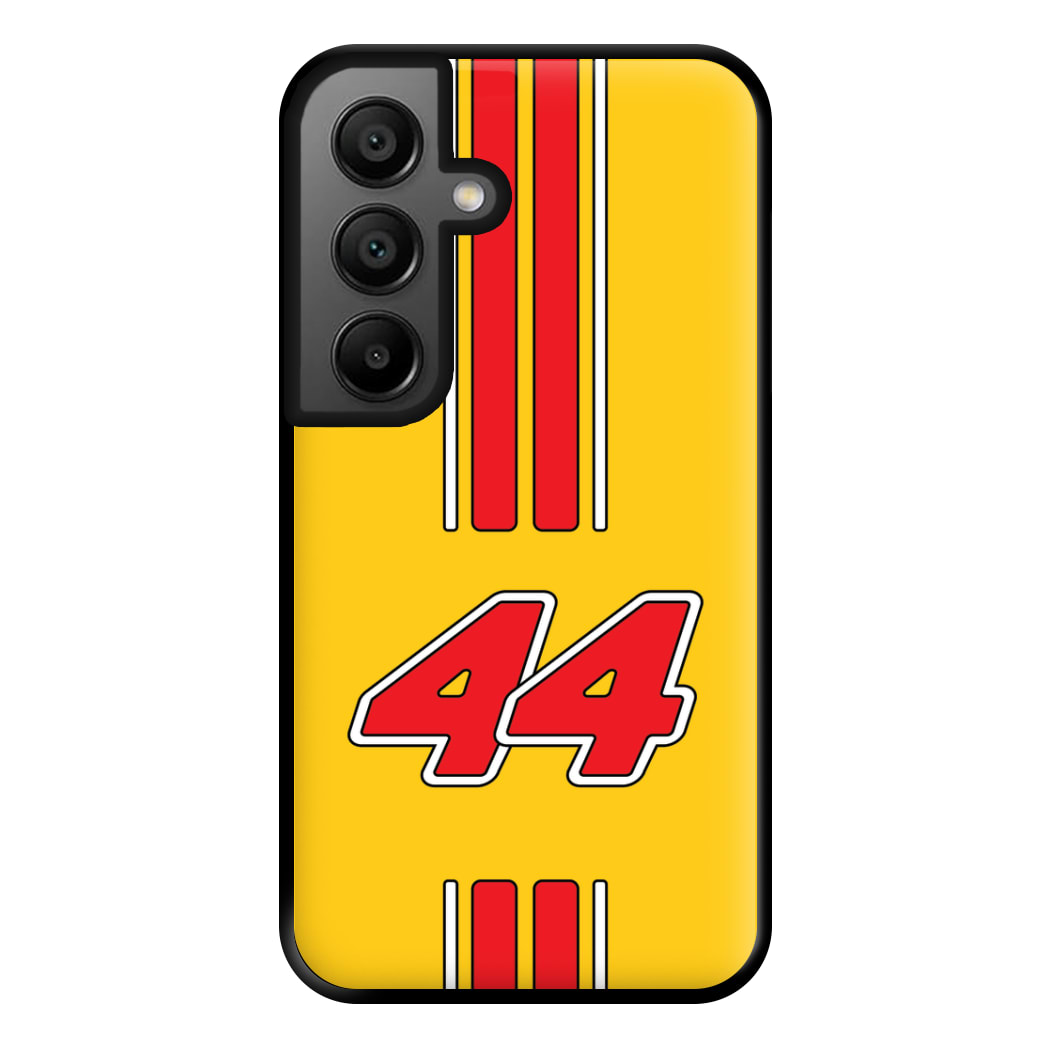 Retro Yellow And Red Hamilton Phone Case for Galaxy A56