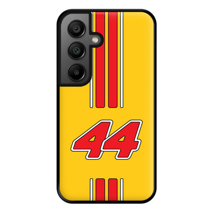 Retro Yellow And Red Hamilton Phone Case for Galaxy A56