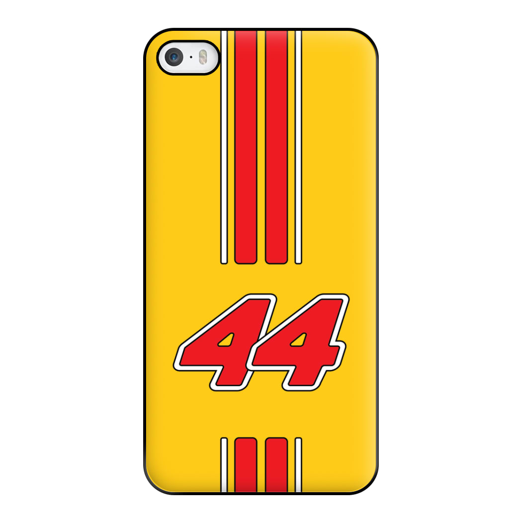 Retro Yellow And Red Hamilton Phone Case for iPhone 5 / 5s / SE 2016