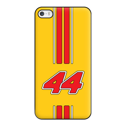 Retro Yellow And Red Hamilton Phone Case for iPhone 5 / 5s / SE 2016
