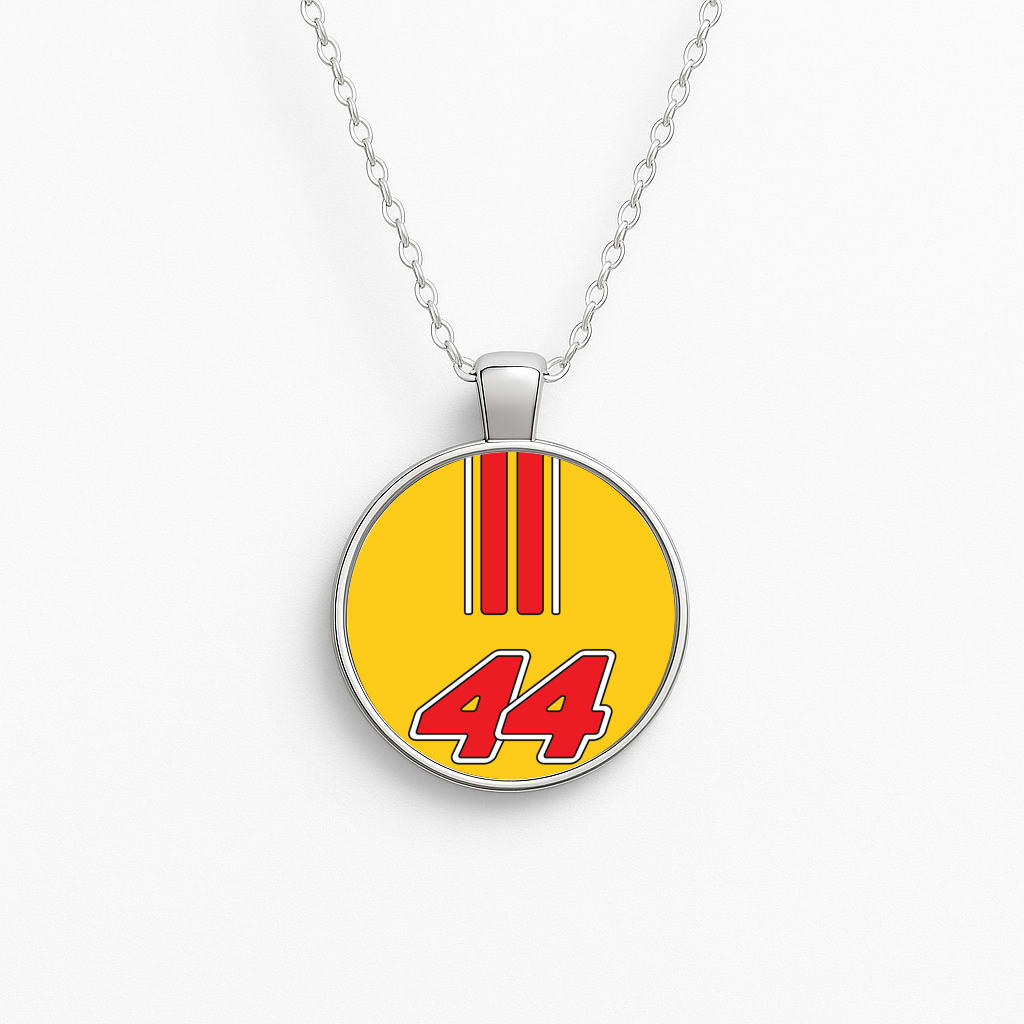 Retro Yellow And Red Hamilton Necklace
