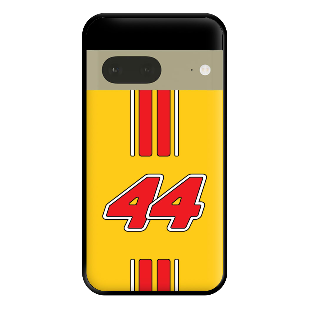 Retro Yellow And Red Hamilton Phone Case for Google Pixel 7a