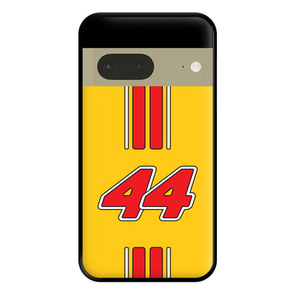 Retro Yellow And Red Hamilton Phone Case for Google Pixel 7a