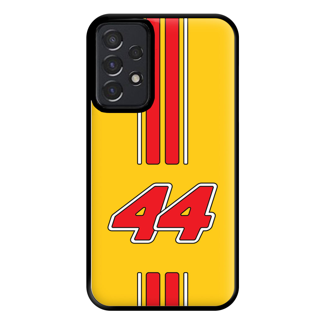 Retro Yellow And Red Hamilton Phone Case for Galaxy A52 / A52s