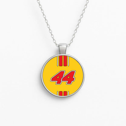 Retro Yellow And Red Hamilton Necklace