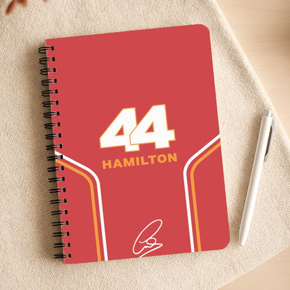 Stripes 44 Hamilton Notepad