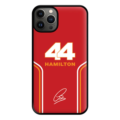 Stripes 44 Hamilton Phone Case for iPhone 13