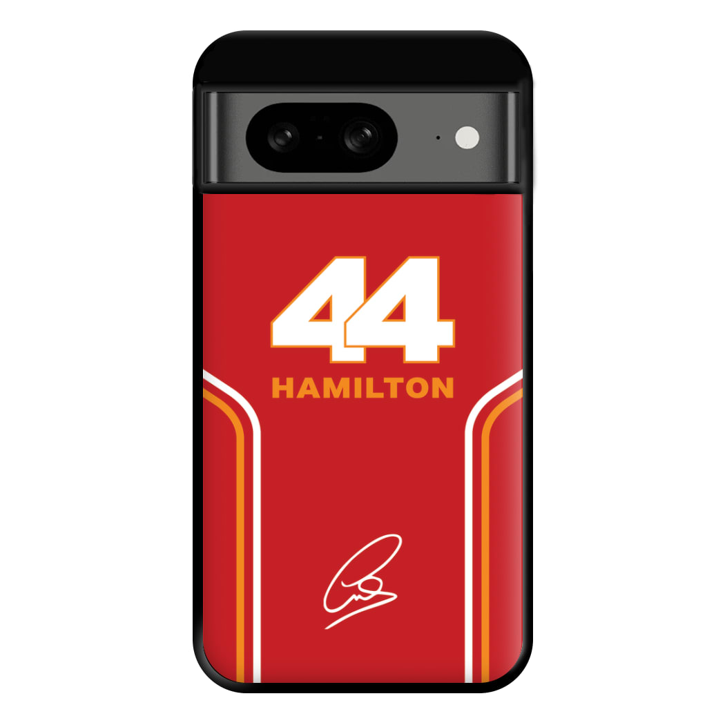 Stripes 44 Hamilton Phone Case for Google Pixel 8