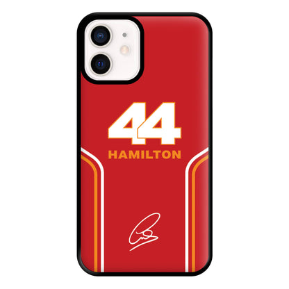 Stripes 44 Hamilton Phone Case for iPhone 12 Mini