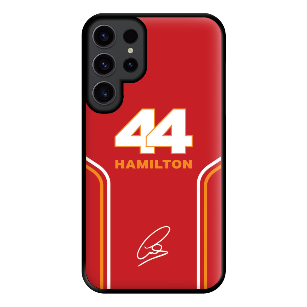 Stripes 44 Hamilton Phone Case for Galaxy S23 Ultra