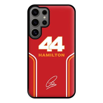 Stripes 44 Hamilton Phone Case for Galaxy S24 Ultra