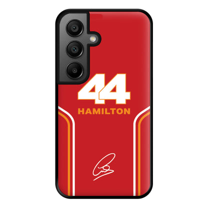 Stripes 44 Hamilton Phone Case for Galaxy A56