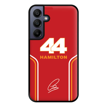 Stripes 44 Hamilton Phone Case for Galaxy A16