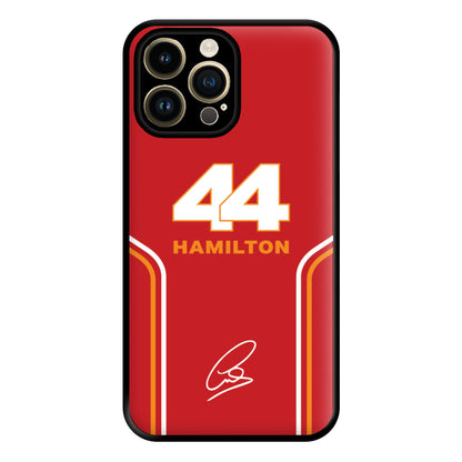 Stripes 44 Hamilton Phone Case for iPhone 14 Pro Max