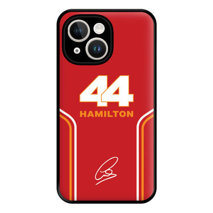 Stripes 44 Hamilton Phone Case for iPhone 14 Plus