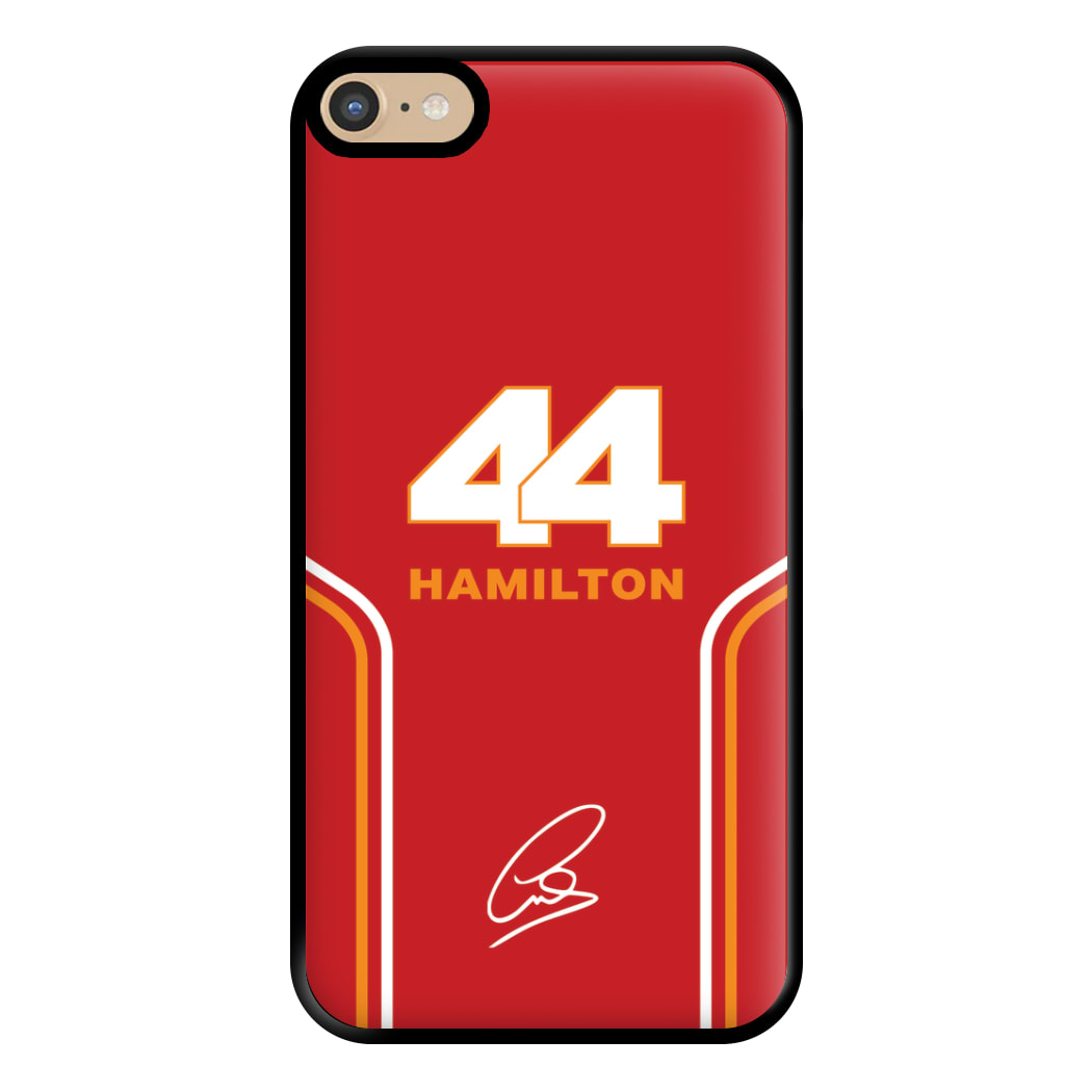 Stripes 44 Hamilton Phone Case for iPhone 6 Plus / 7 Plus / 8 Plus