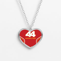 Stripes 44 Hamilton Heart Necklace