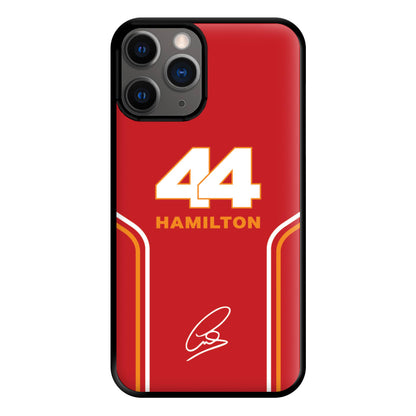 Stripes 44 Hamilton Phone Case for iPhone 12 Pro Max