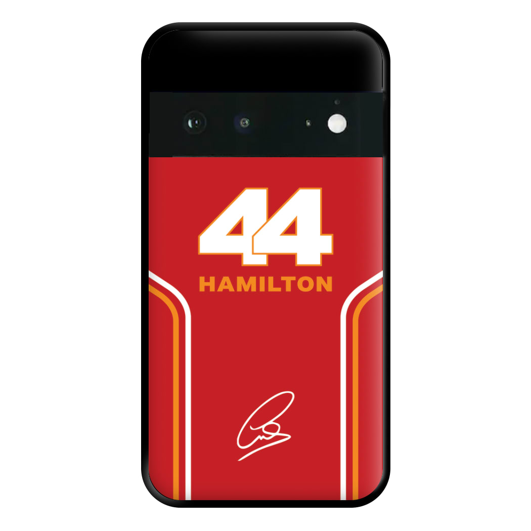 Stripes 44 Hamilton Phone Case for Google Pixel 6a