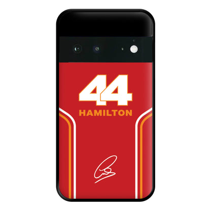 Stripes 44 Hamilton Phone Case for Google Pixel 6a