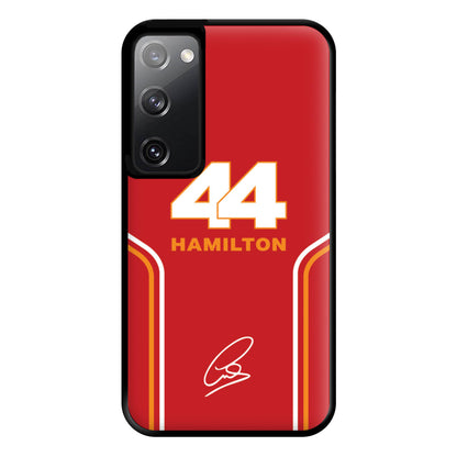 Stripes 44 Hamilton Phone Case for Galaxy S20
