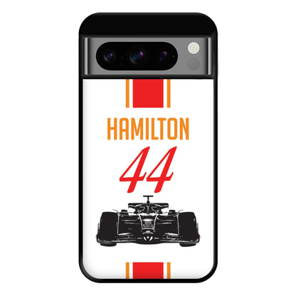 F1 Car Hamilton Phone Case for Google Pixel 8 Pro
