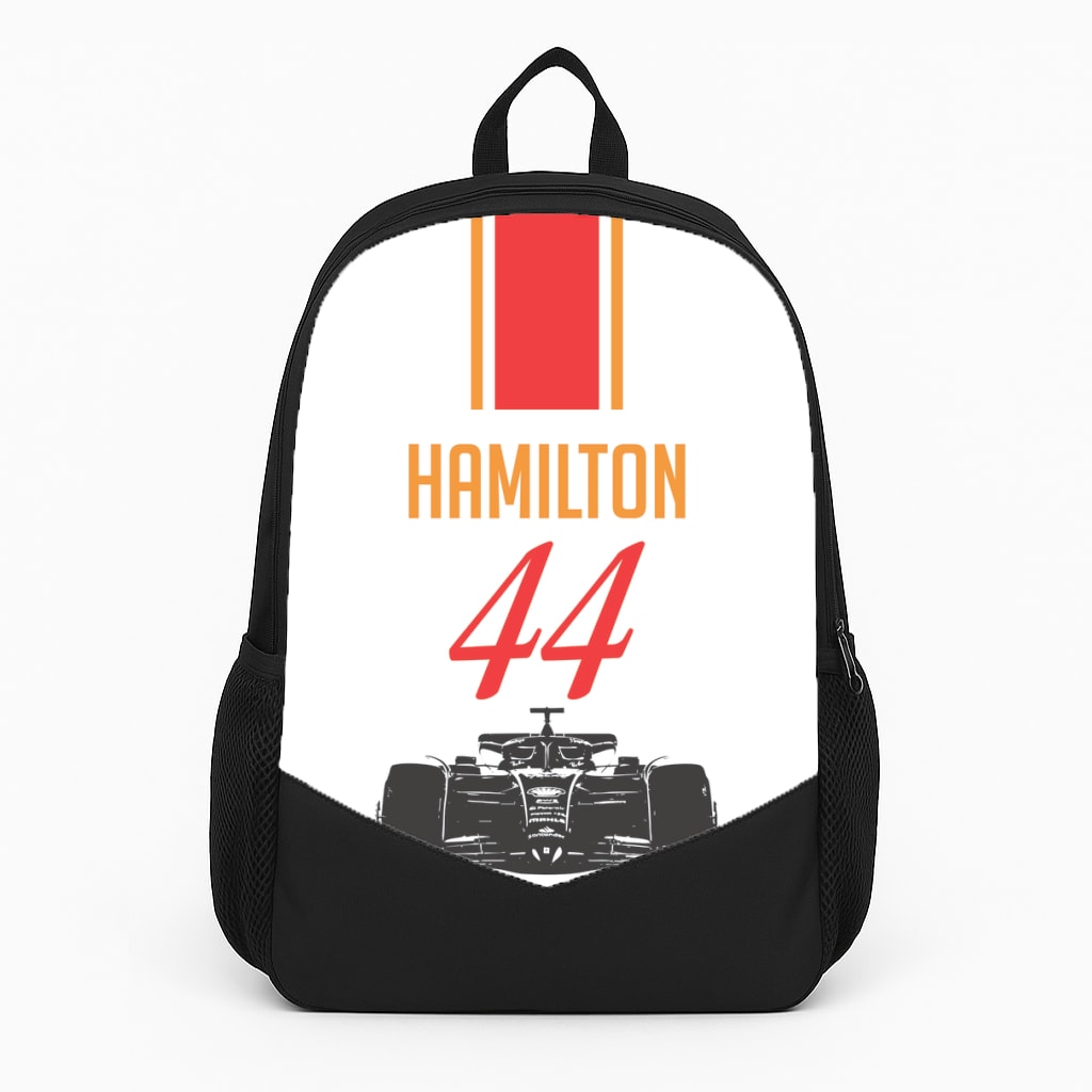 F1 Car Hamilton Large Backpack