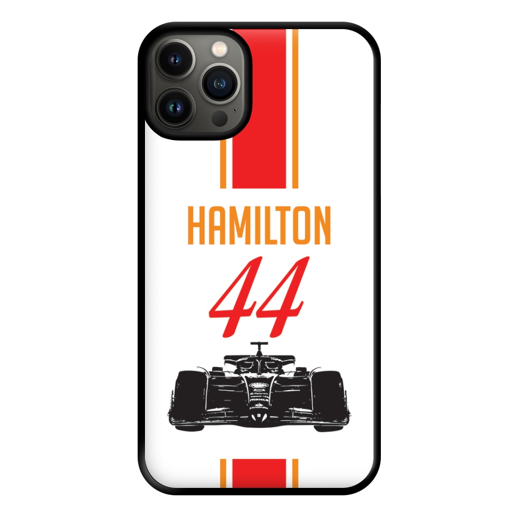 F1 Car Hamilton Phone Case for iPhone 13