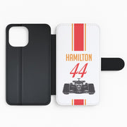 F1 Car Hamilton Flip / Wallet Phone Case 2