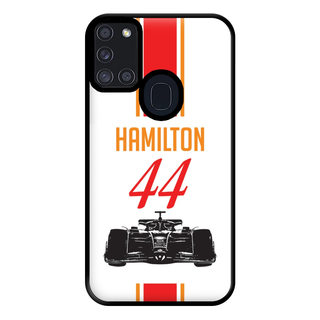 F1 Car Hamilton Phone Case for Galaxy A21s