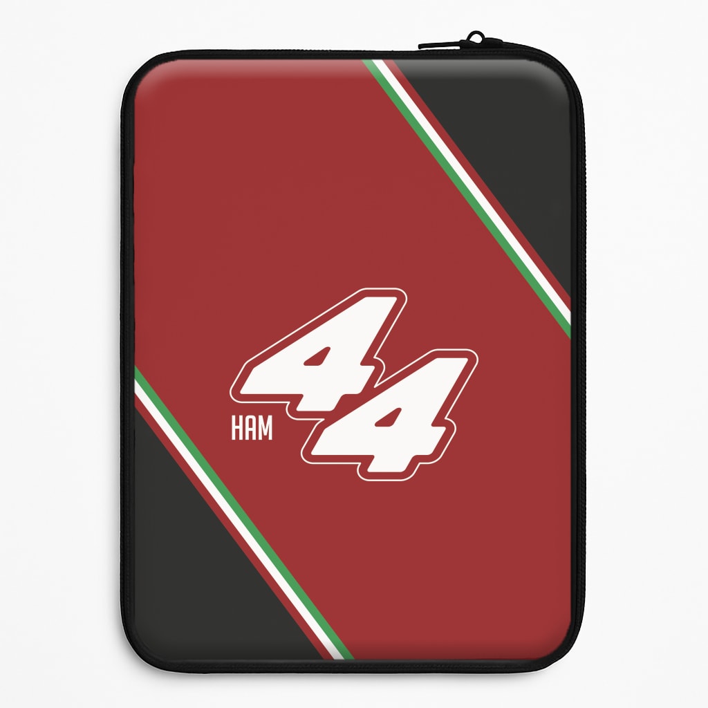 Dark Red Retro 44  Laptop Sleeve