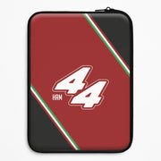 Dark Red Retro 44  Laptop Sleeve 1