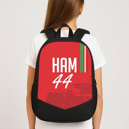 Dark Red Hamilton 44 Large School Bag