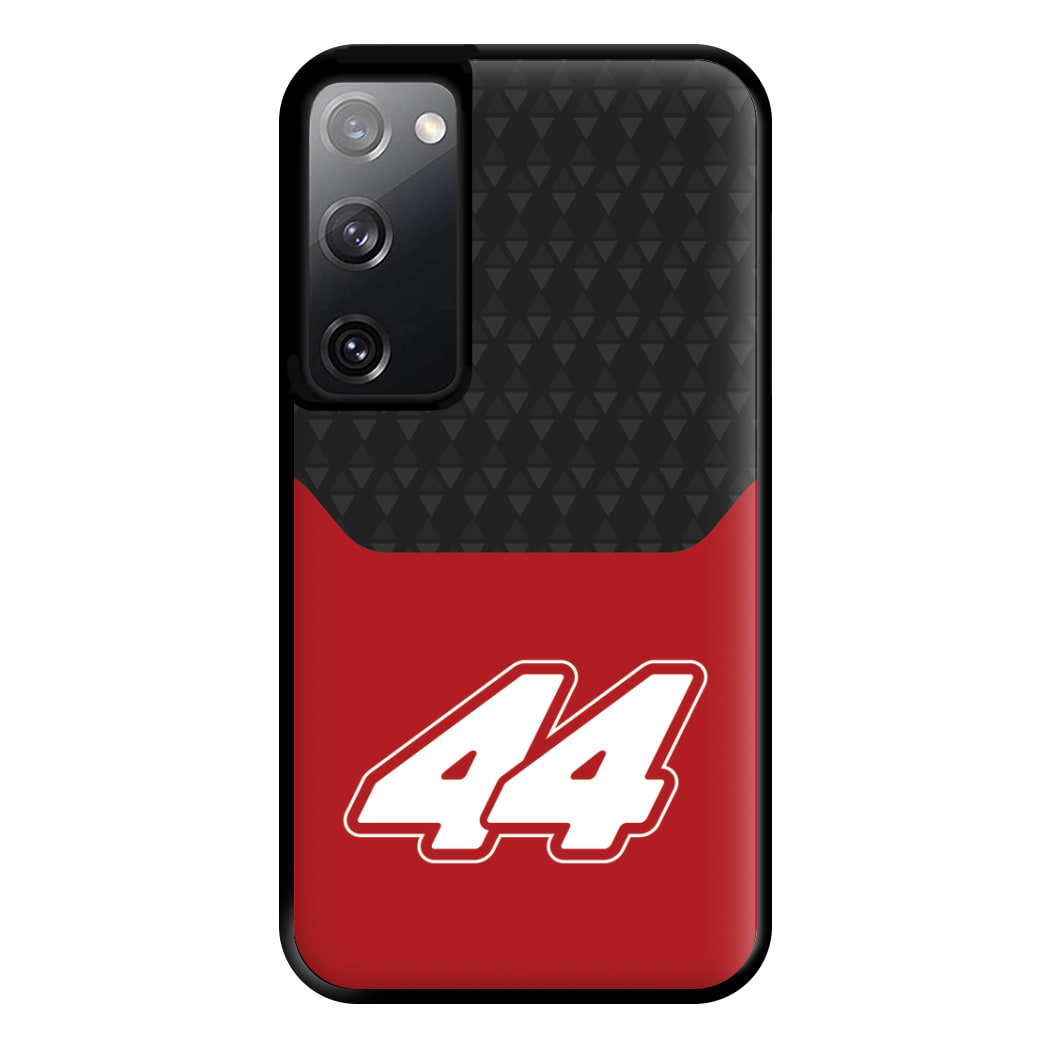 Red And Gray 44 Phone Case for Galaxy S20