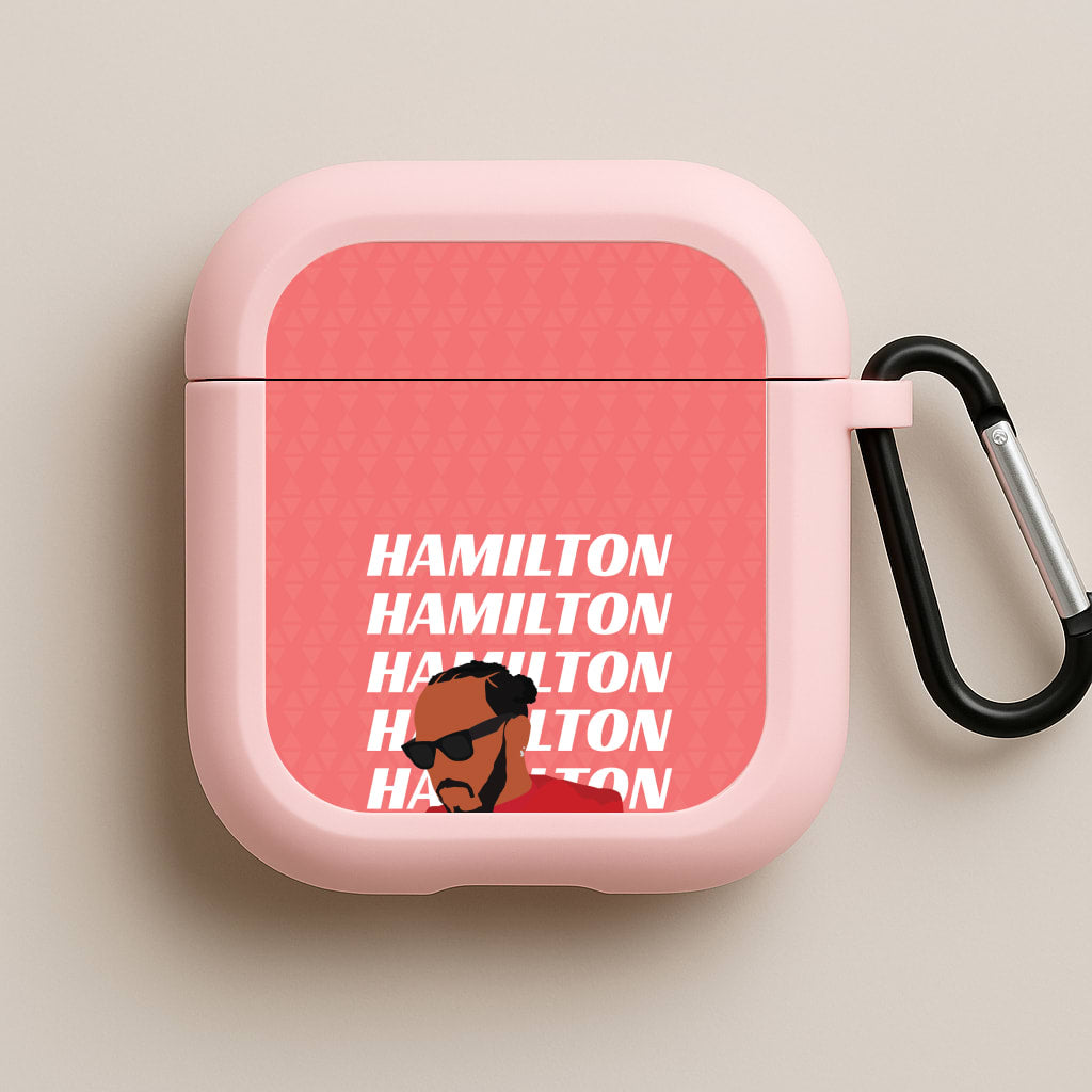 Hamilton 2025 Pink AirPods Case