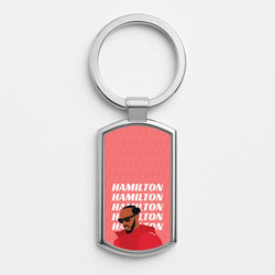 Hamilton 2025 Silver Keyring