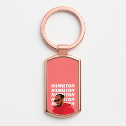 Hamilton 2025 Rose Gold Keyring
