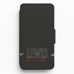Racer Stripes Hamilton Flip / Wallet Phone Case