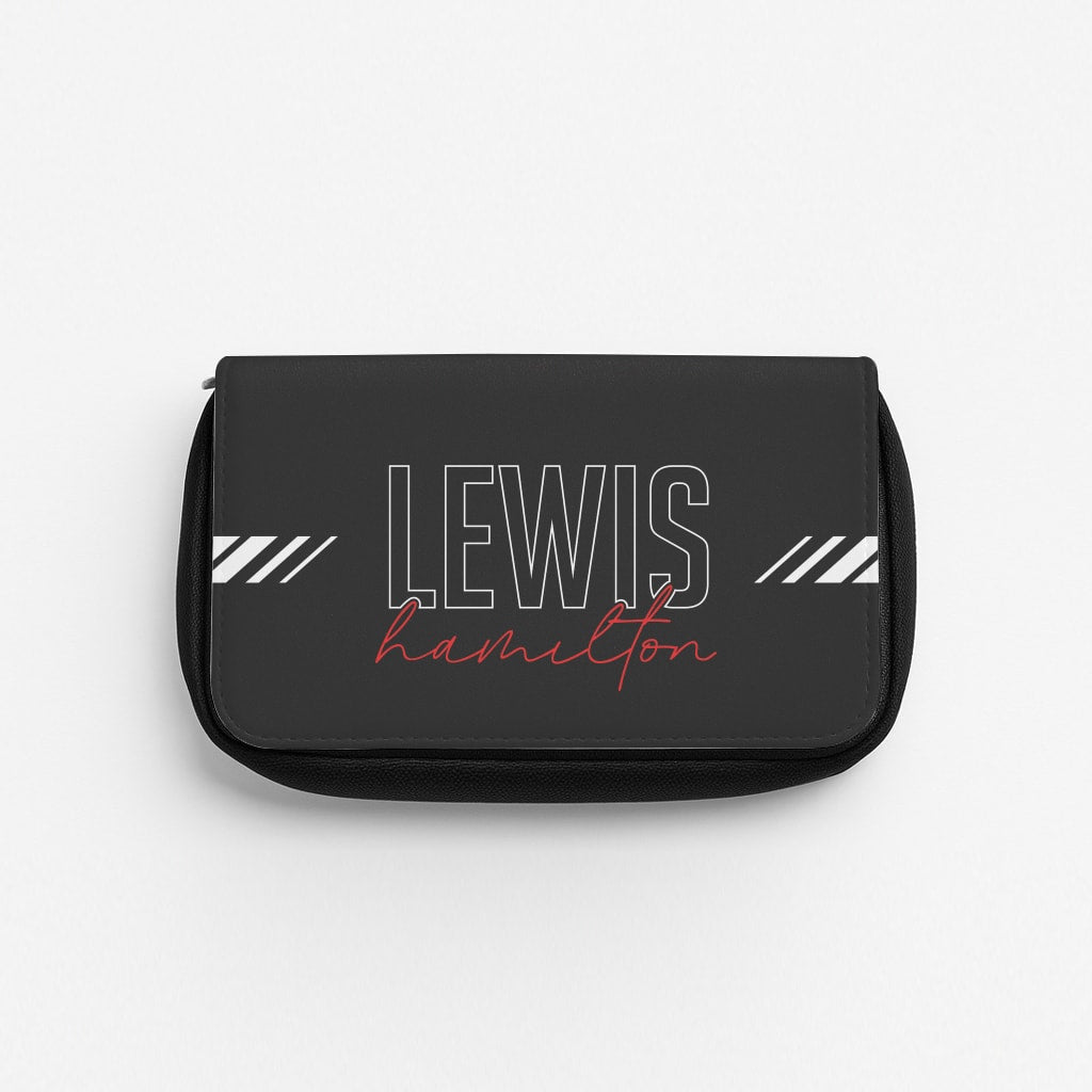 Racer Stripes Hamilton Pencil Case