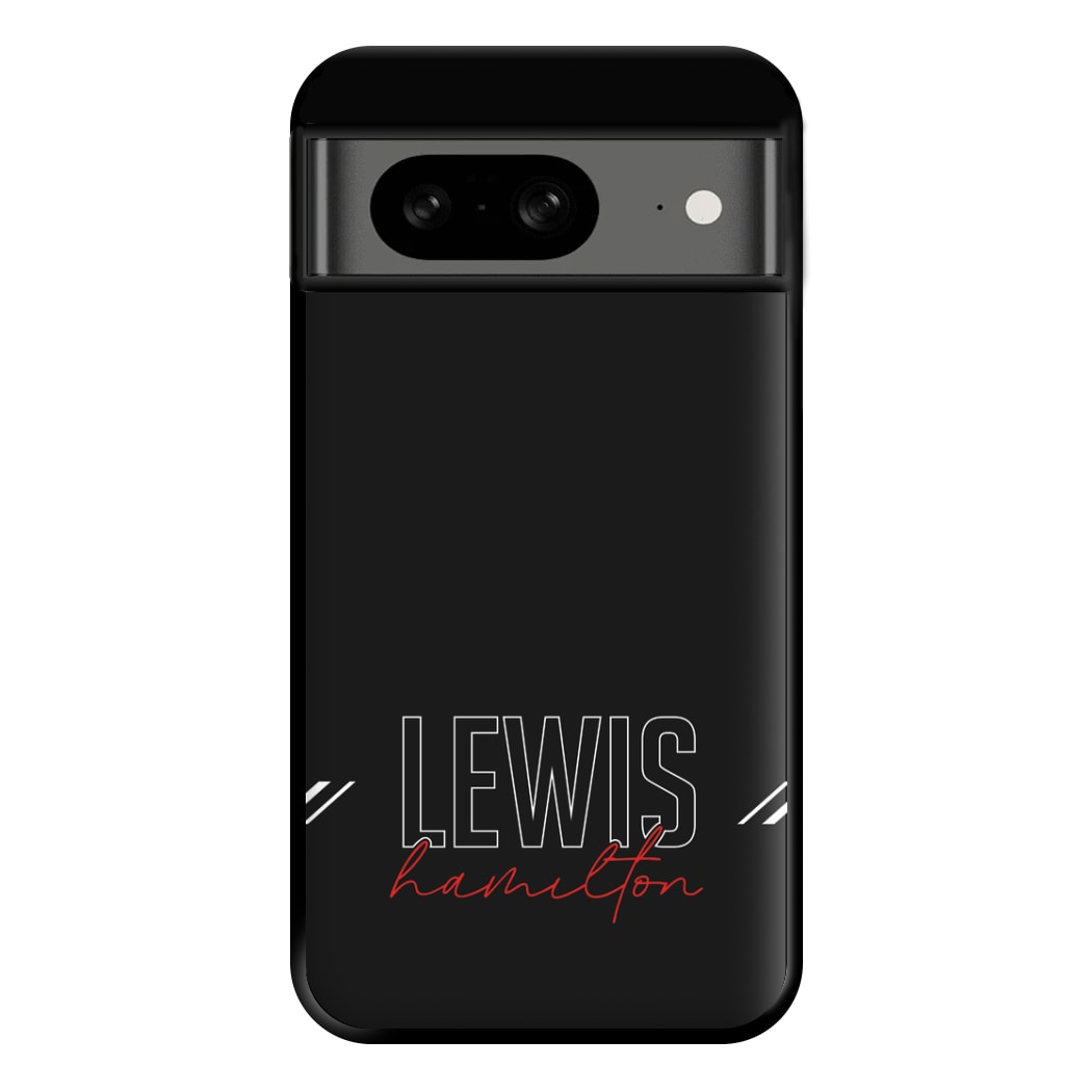 Racer Stripes Hamilton Phone Case for Google Pixel 8