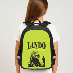 Lando Black And Green  Backpack