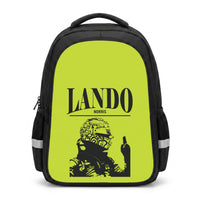 Lando Black And Green  Backpack